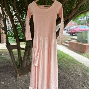 Free People Lucky Love off the shoulder midi